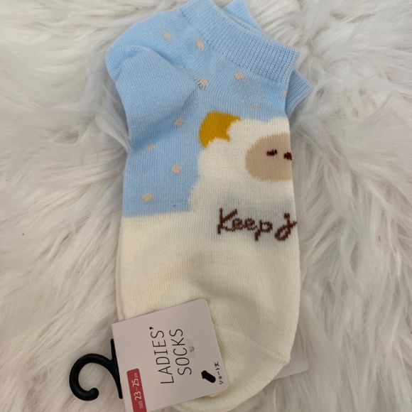 Women's Cute Short Length Socks. Multicolor. - Picture 3 of 4